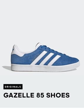 Adidas Gazelle 85 Royal Blue White Men’s Size 8.5